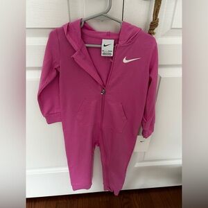 NWT Nike Baby Essentials Baby 24 months Hooded Coverall